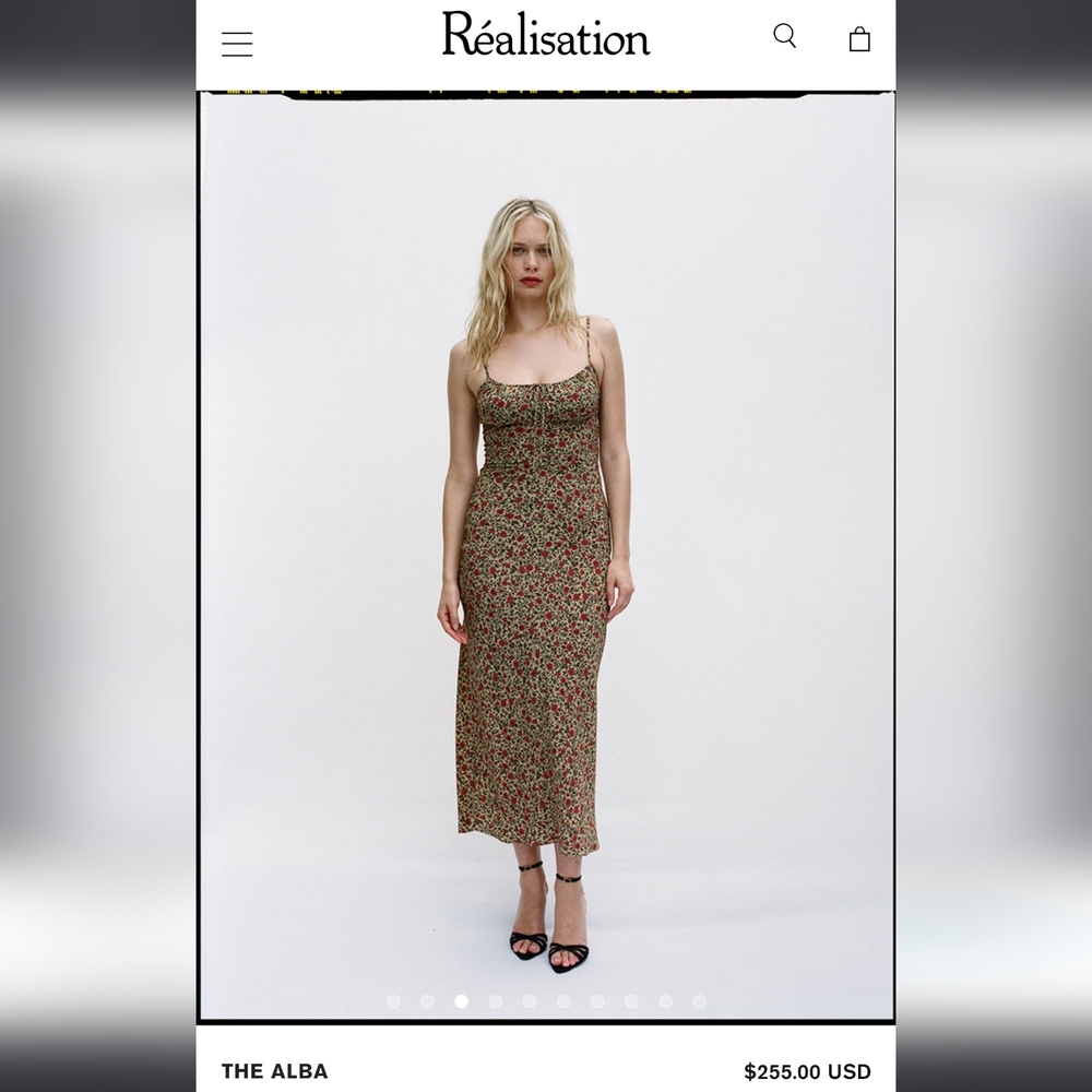 Realisation Par Silk Dress
